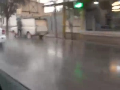 هم اکنون بارش رحمت الهی در فاروج