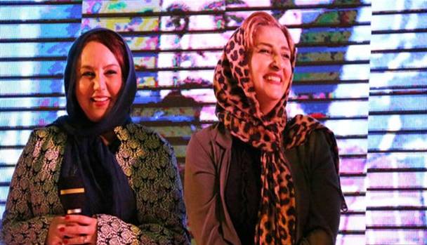 چهره بدون آرایش بهنوش بختیاری و مرجانه گلچین در اتاق گریم