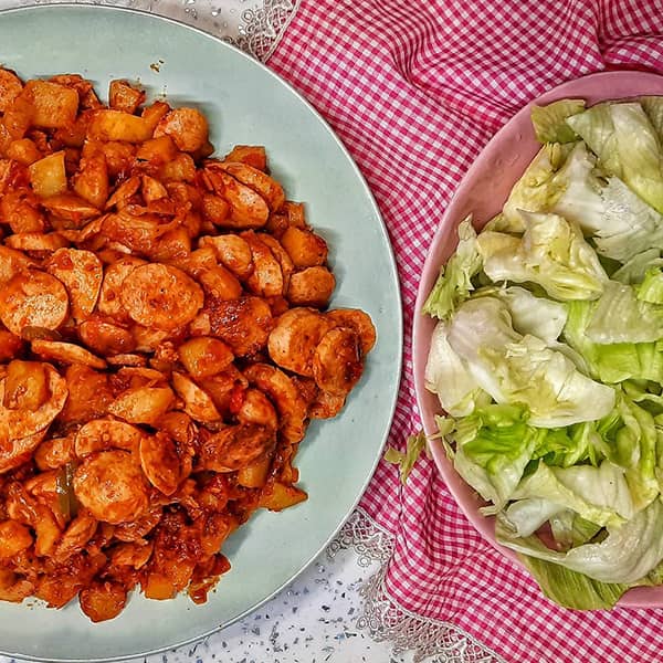 آموزش سوسیس سیب زمینی با طعمی بی نظیر