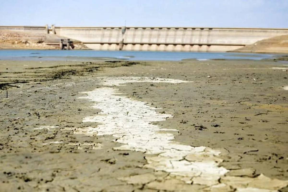 سد لتیان در آستانه خشکسالی