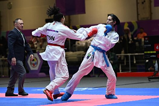 آتوسا گلشاد نژاد سومین طلایی تیم ملی کاراته
