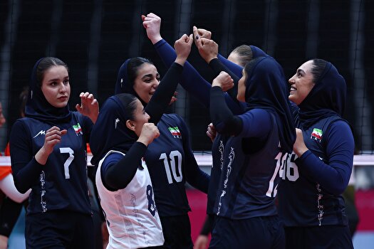 تیم ملی والیبال بانوان ایران صاحب نشان برنز شد