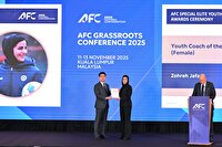 جعفری: خوشحالم که می‌توانم الهام‌بخش مربیان زن جوان ایران باشم