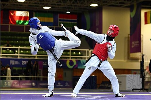 هستی محمدی دومین برنز تکواندو ایران را کسب کرد