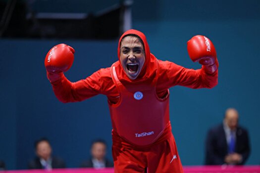 ­بازی‌های همبستگی اسلامی؛ سهیلا منصوریان گردن آویز طلا دریافت کرد