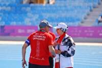 قضاوت داور بین المللی ایران در مسابقات دوومیدانی بازی‌های همبستگی اسلامی