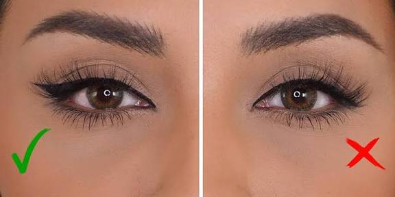 خط چشم رو اشتباه نکش