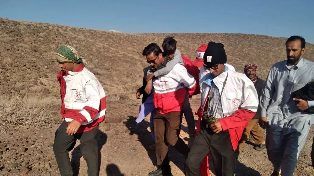 پیدا شدن نوجوان مفقود در ارتفاعات ریگان پس از ۱۵ ساعت جستجو