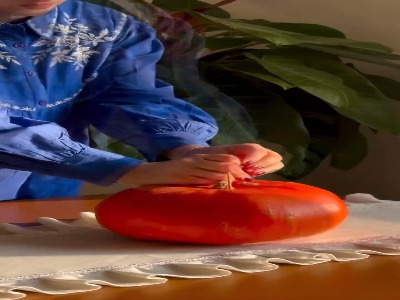 ترئین کدو برای شب یلدا