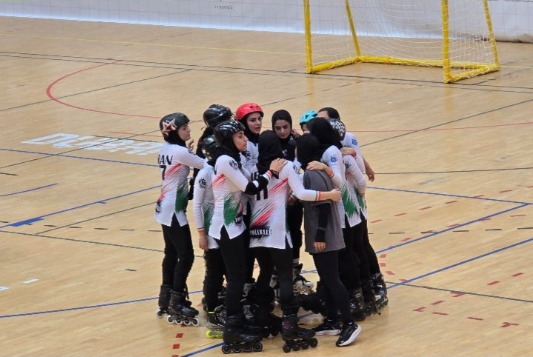 ­جام جهانی اسکیت رولبال؛ جشنواره گل دختران ایران مقابل فرانسه