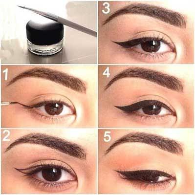 ۳روش کشیدن خط چشم