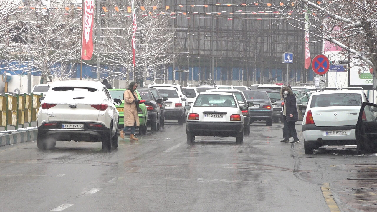 تهران یخ می‌زند