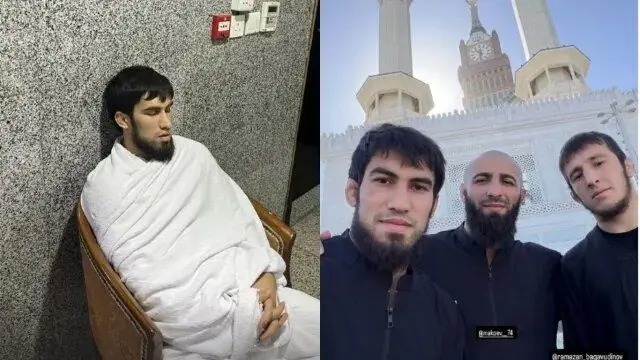 برنده روس رحمان عموزاد تغییر تابعیت داد و برای بلغارستان کشتی خواهد گرفت/ شامیل ممدوف به مکه رفت/ عکس