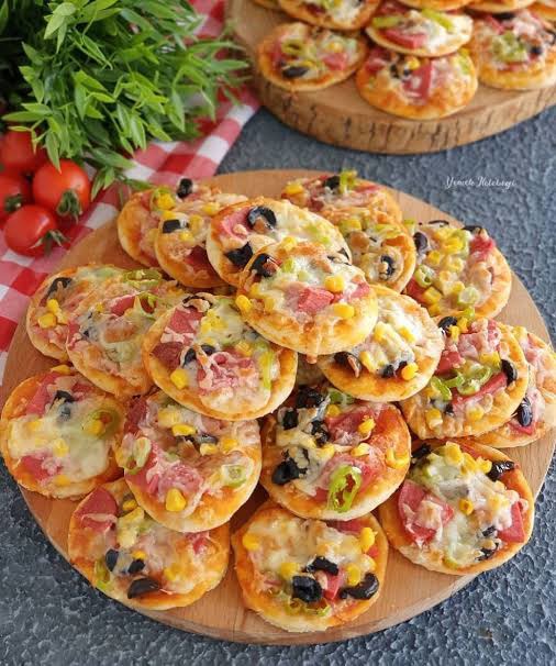 لقمه پیتزایی جذاب