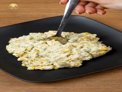 به جای الویه این سالاد مرغ خوشمزه و جذاب رو درست کنین