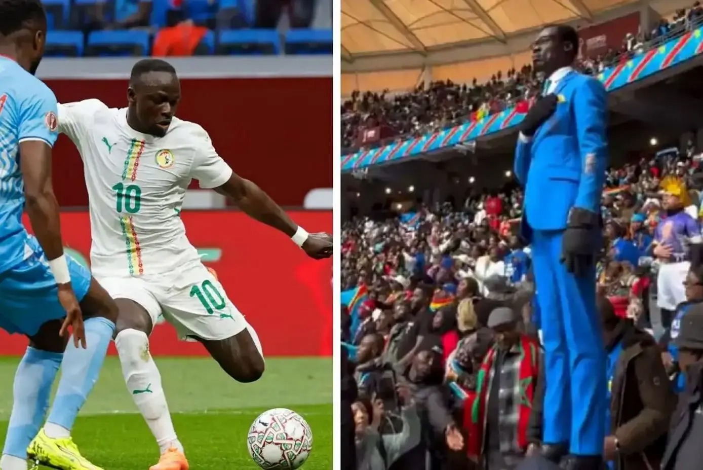 گزارشگر ۱۱۵ دقیقه ایستاد تا تیمش را تشویق کند