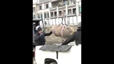 کشف بمب ۴۷۰ کیلویی به‌جامانده از جنگ جهانی دوم در پایتخت صربستان