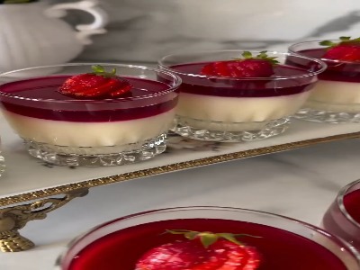 دسر وانیلی برای مهمانهای سخت پسند