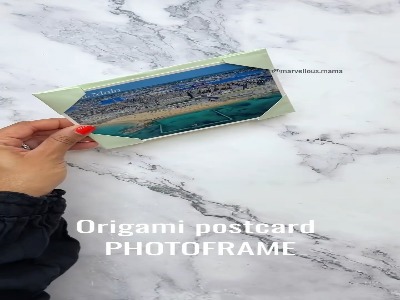 قاب عکس کاغذی