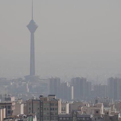 وضعیت هوای تهران قرمز شد
