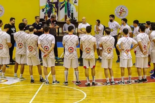 تیم ملی هندبال ایران برابر چین شکست خورد