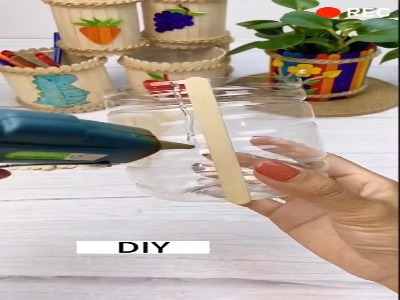 آموزش ساخت جامدادی با بطری زیبا