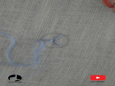 آموزش گلدوزی عنکبوتی روی لباس