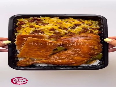 یکی از خوشمزه ترین و راحترین غذاهای نذری، کشمش پلو با مرغ!