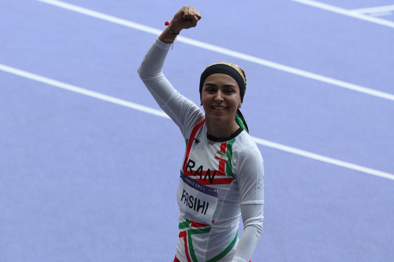 صعود فرزانه فصیحی به صدر رده بندی آسیا