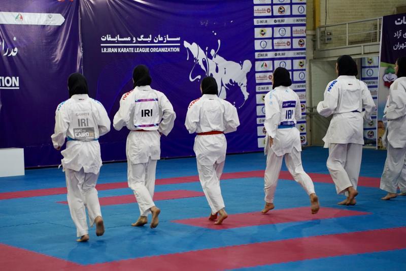 ۲۳ کاراته‌کا در مرحله دوم اردوی تیم ملی بانوان