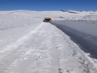 بارش ۳ متری برف در الیگودرز لرستان