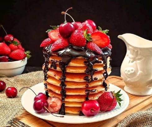 صبحونه رژیمی با پنکیک