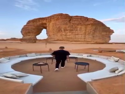 کوه فیل در الولا عربستان