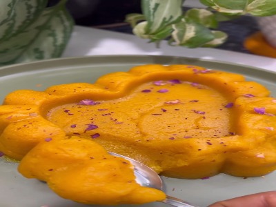 آموزش حلوا سوهان مخصوص افطار