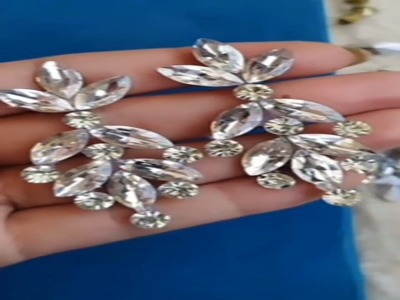 گوشواره جواهردوزی قشنگ ترینه!