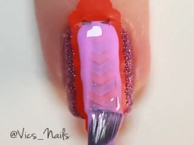 طراحی ناخن شیک