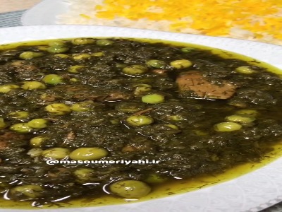طرز تهیه خورشت نخود فرنگی