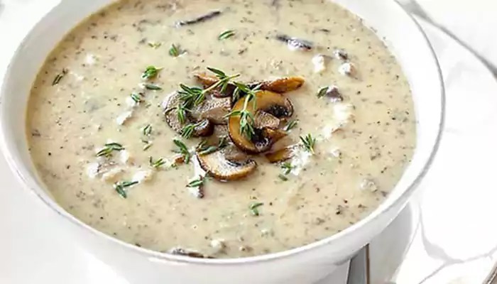 طرز تهیه سوپ قارچ فوری و خوشمزه