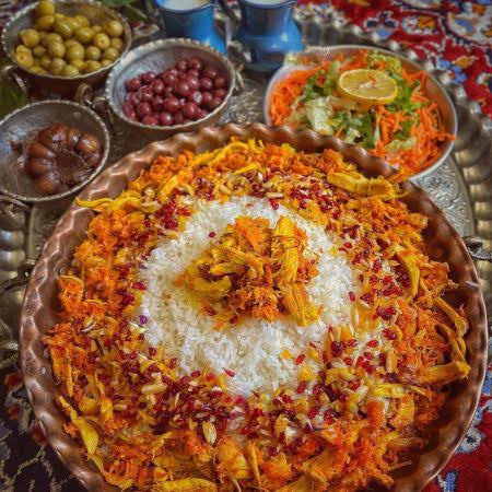 هویج پلو مجلسی