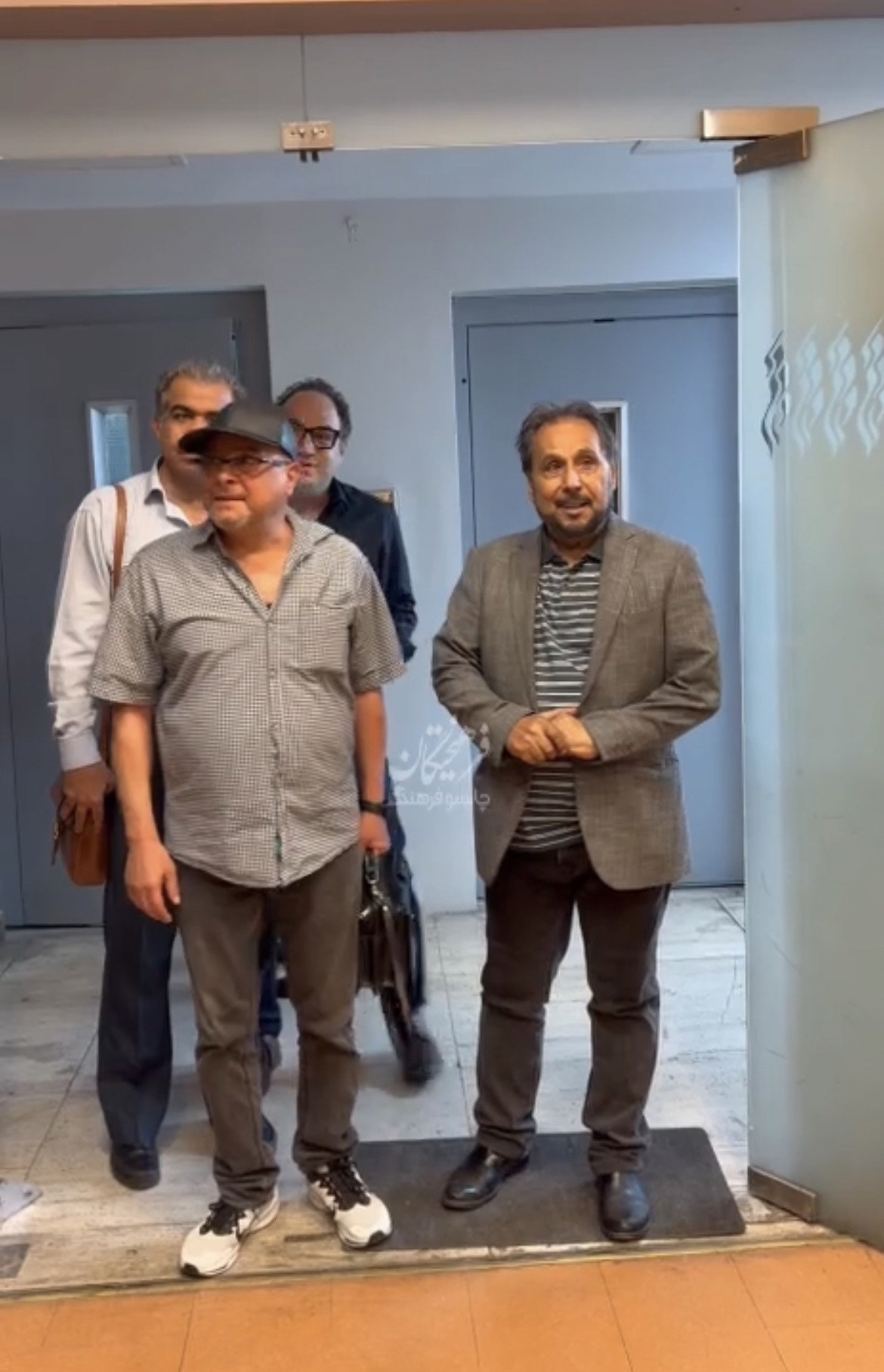 عمو قناد در یادبود بهناز نازی