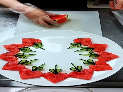 دورچین بشقاب شیک