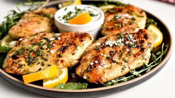 مرغ با مرینیت جذاب