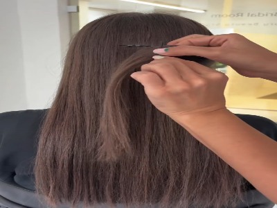 یک روش خیلی ساده برای استایل مو