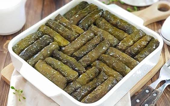 راحت ترین و مجلسی ترین روش پیچیده دلمه ی برگ