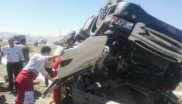سرعت بالا با مرگ راننده تریلر به پایان رسید