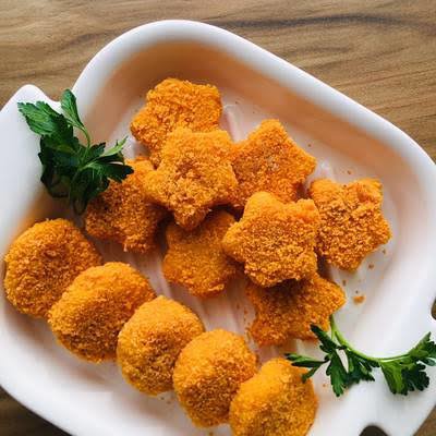 ناگت مرغ لذیذ و خانگی