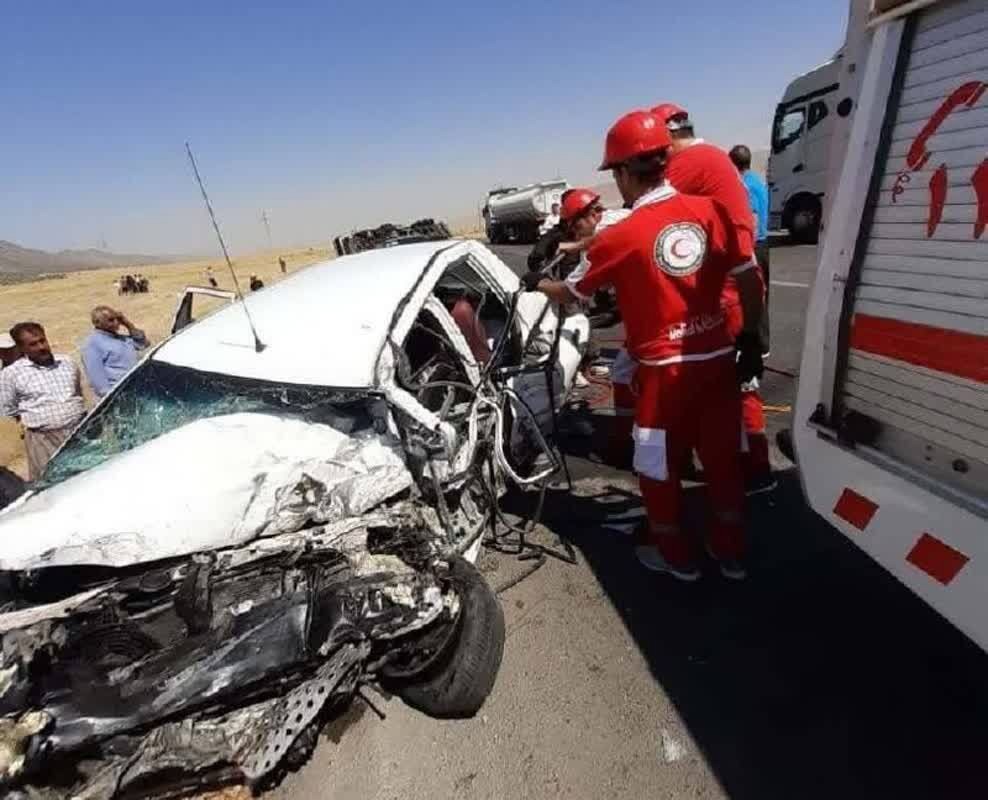 سانحه رانندگی جان مادر و فرزند اهوازی را گرفت