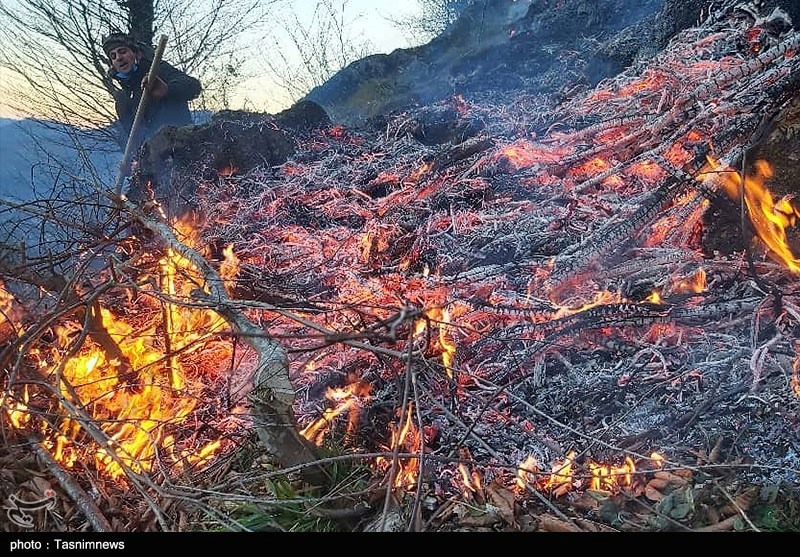 هیرکانی دوباره می‌سوزد