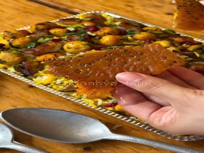 پلو مخلوط رنگی و خوش طعم