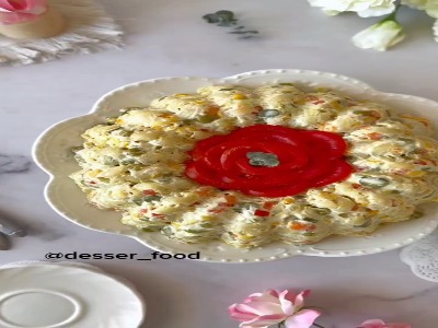 سالاد ماکارونی ، غذای سریع و فوری